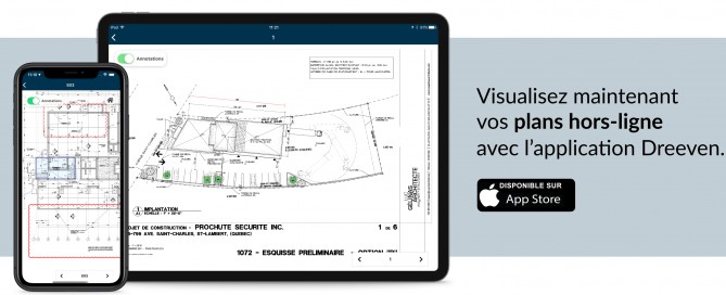 plans hors ligne application